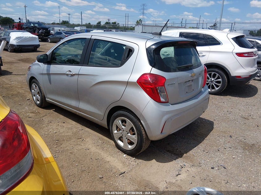 Vin: kl8cb6sa2lc416773, lot: 46261210, chevrolet spark fwd ls automatic 20203