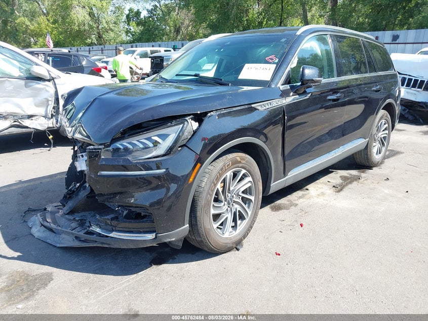 Vin: 5lm5j0xc0pgl25759, lot: 46261233, lincoln aviator livery 20232