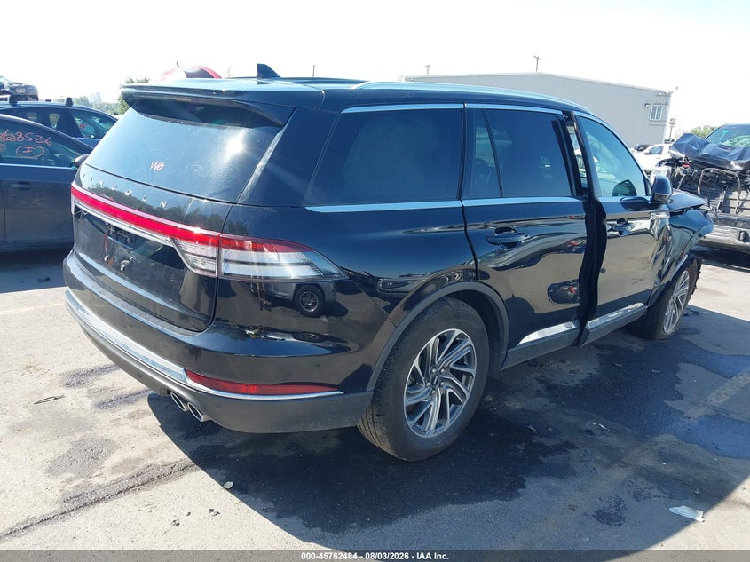 Vin: 5lm5j0xc0pgl25759, lot: 46261233, lincoln aviator livery 20234