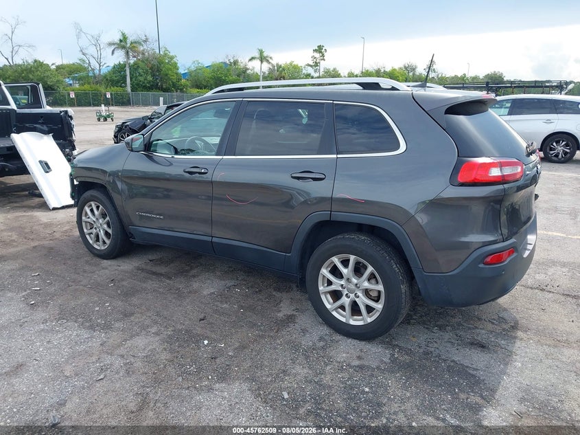 Vin: 1c4pjlcb4hw541667, lot: 46261258, jeep cherokee latitude 20173