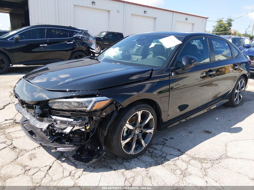 2026 Honda Civic, Front End, IAAI, VIN 2HGFE4F86TH352341 — photo 2