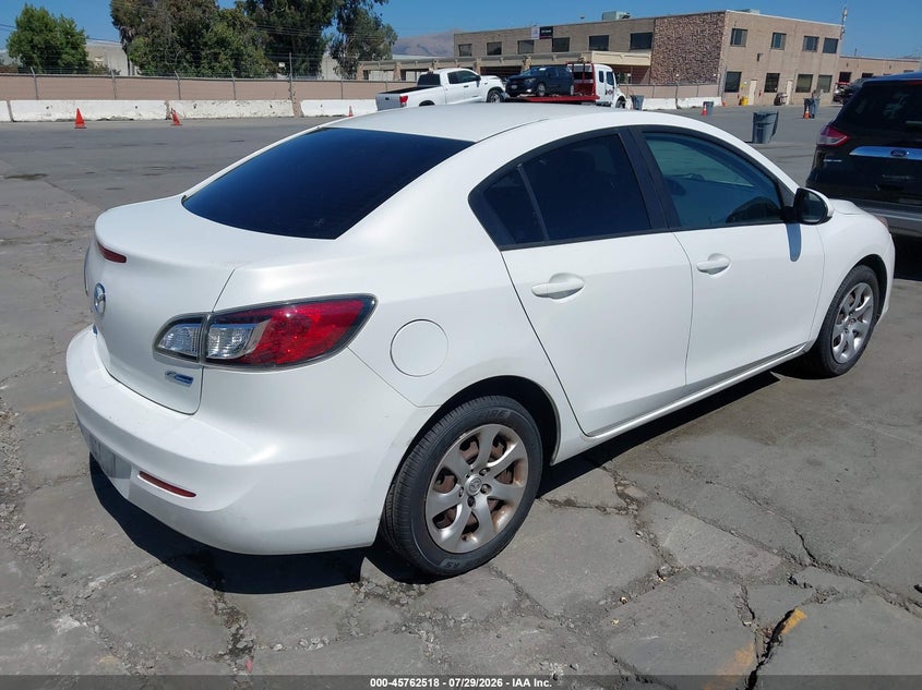 Vin: jm1bl1up6d1845738, lot: 46261265, mazda mazda3 i sport 20134