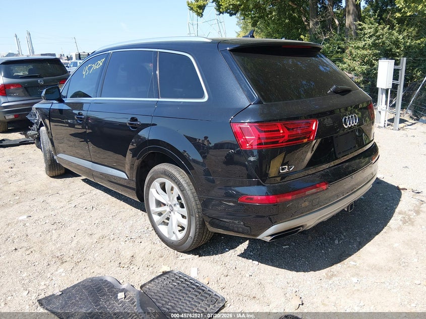Vin: wa1laaf76jd010122, lot: 46261270, audi q7 3.0t premium 20183