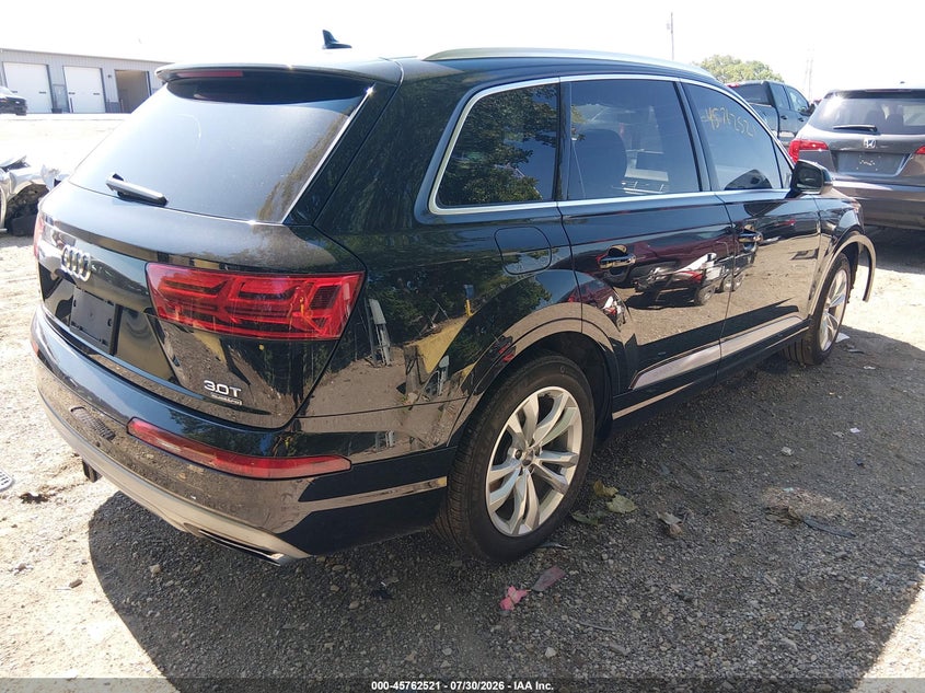 Vin: wa1laaf76jd010122, lot: 46261270, audi q7 3.0t premium 20184