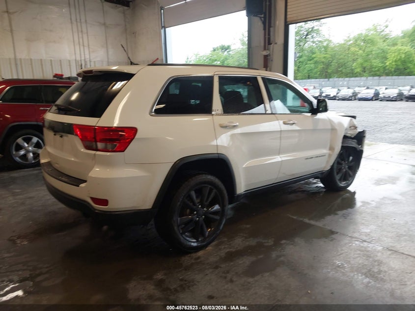 Vin: 1c4rjfag0dc599800, lot: 46261272, jeep grand cherokee laredo altitude 20134