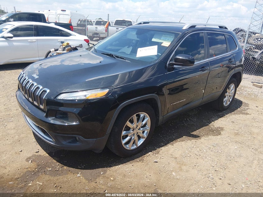 Vin: 1c4pjldb6fw671672, lot: 46261280, jeep cherokee limited 20152