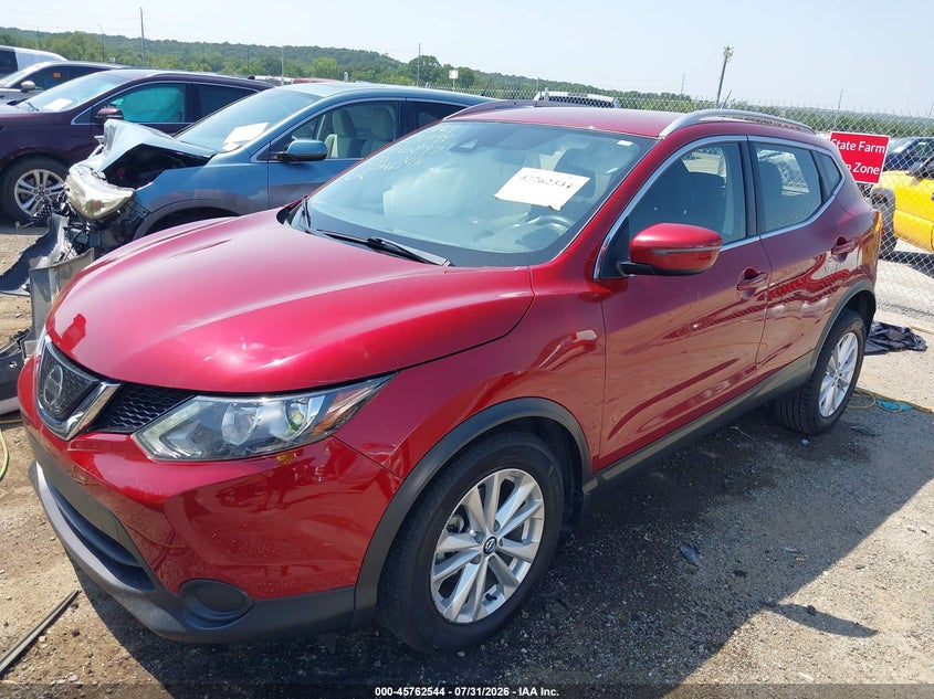 Vin: jn1bj1cp5kw237199, lot: 46261293, nissan rogue sport sv 20192