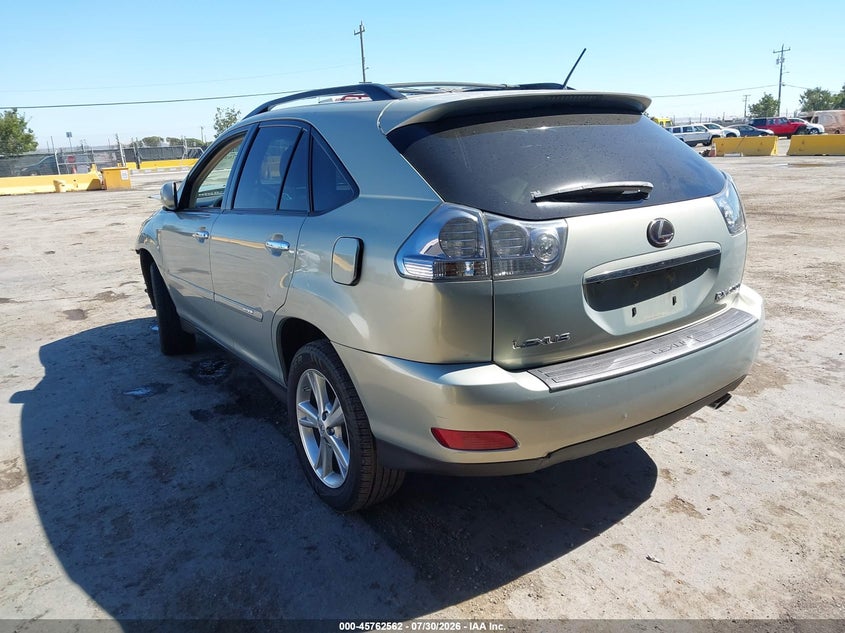 2008 LEXUS RX 400H auction photo 3