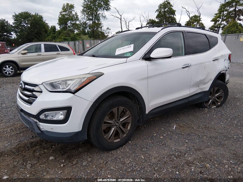 Vin: 5xyzu3lb4eg168901, lot: 46261337, hyundai santa fe sport 2.4l 20142