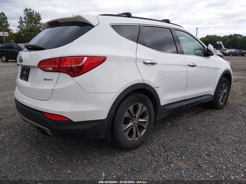 Vin: 5xyzu3lb4eg168901, lot: 46261337, hyundai santa fe sport 2.4l 20144