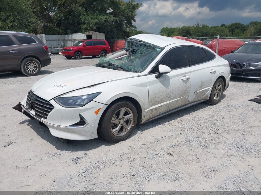 Vin: 5npeg4ja9mh117259, lot: 46261340, hyundai sonata se 20212