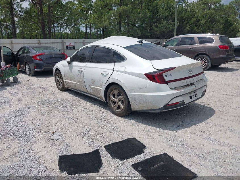 Vin: 5npeg4ja9mh117259, lot: 46261340, hyundai sonata se 20213