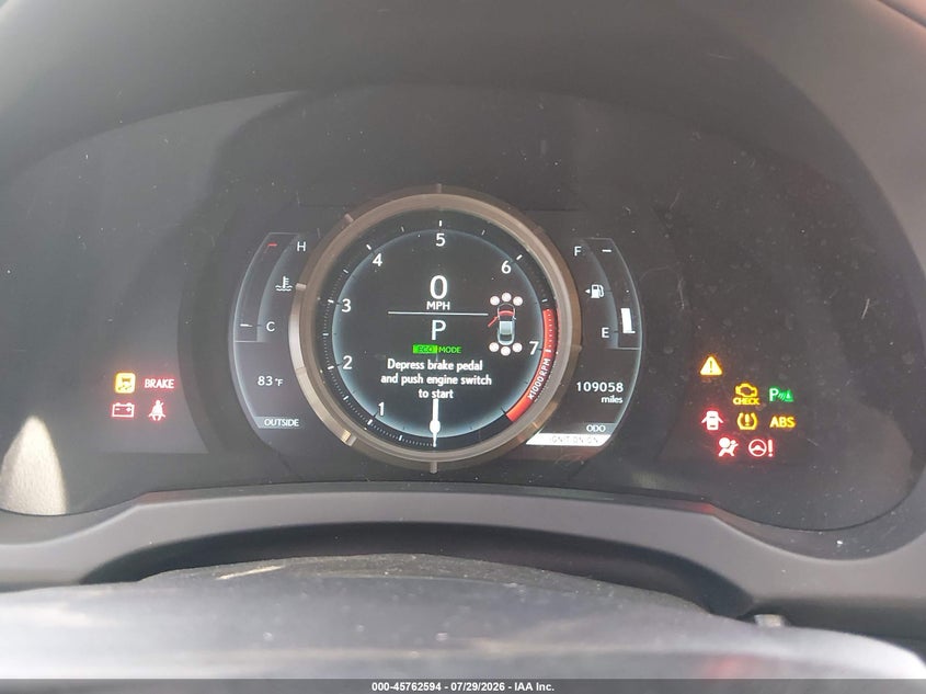 2015 LEXUS RC 350 auction photo 7