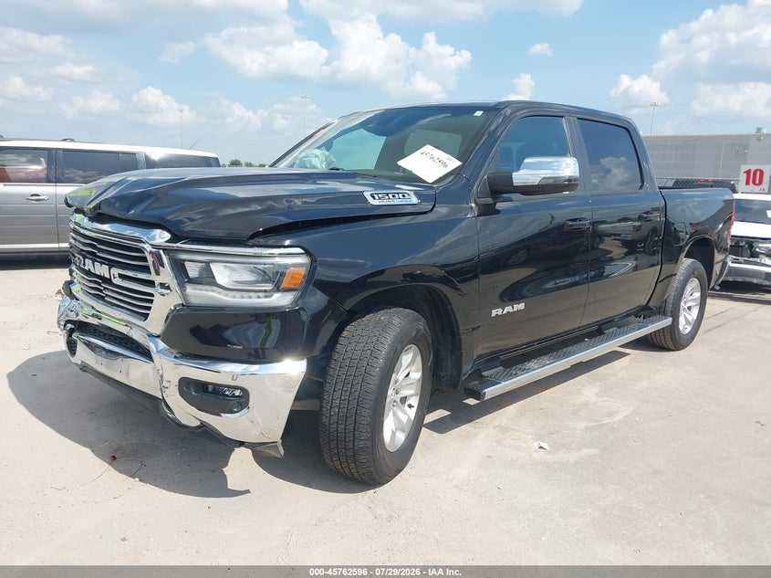 Vin: 1c6srfjt7rn110738, lot: 46261345, ram 1500 laramie  4x4 5'7 box 20242