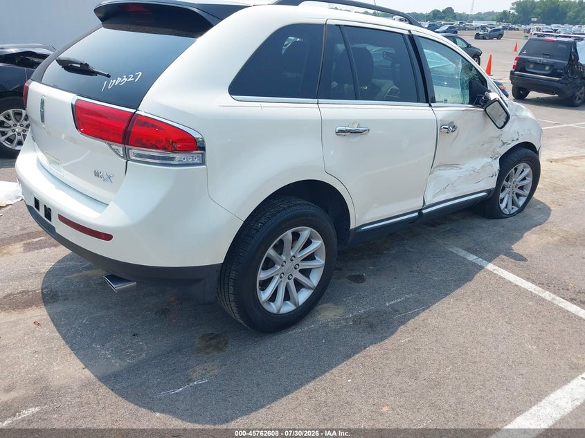Vin: 2lmdj6jk0dbl08615, lot: 46261357, lincoln mkx 20134