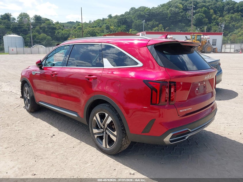 2023 KIA SORENTO HYBRID auction photo 3