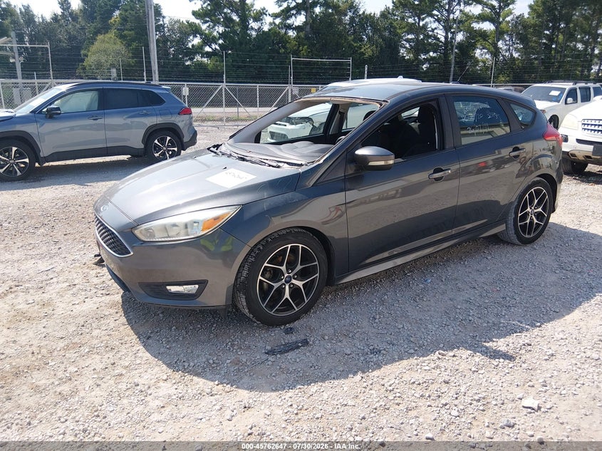 Vin: 1fadp3k23gl369642, lot: 46261396, ford focus se 20162