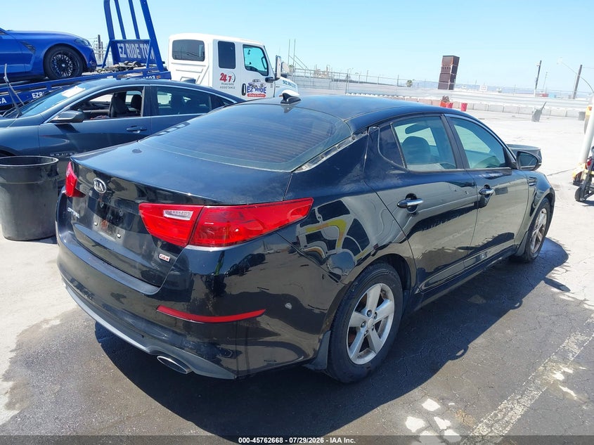 Vin: 5xxgm4a76fg420889, lot: 46261417, kia optima lx 20154