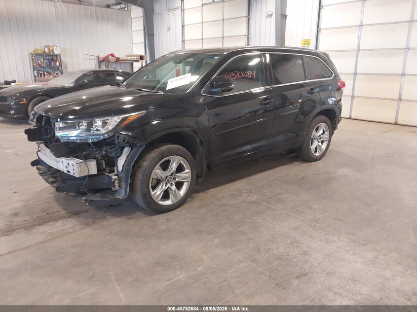 Vin: 5tddzrfh6hs358320, lot: 46261433, toyota highlander limited 20172