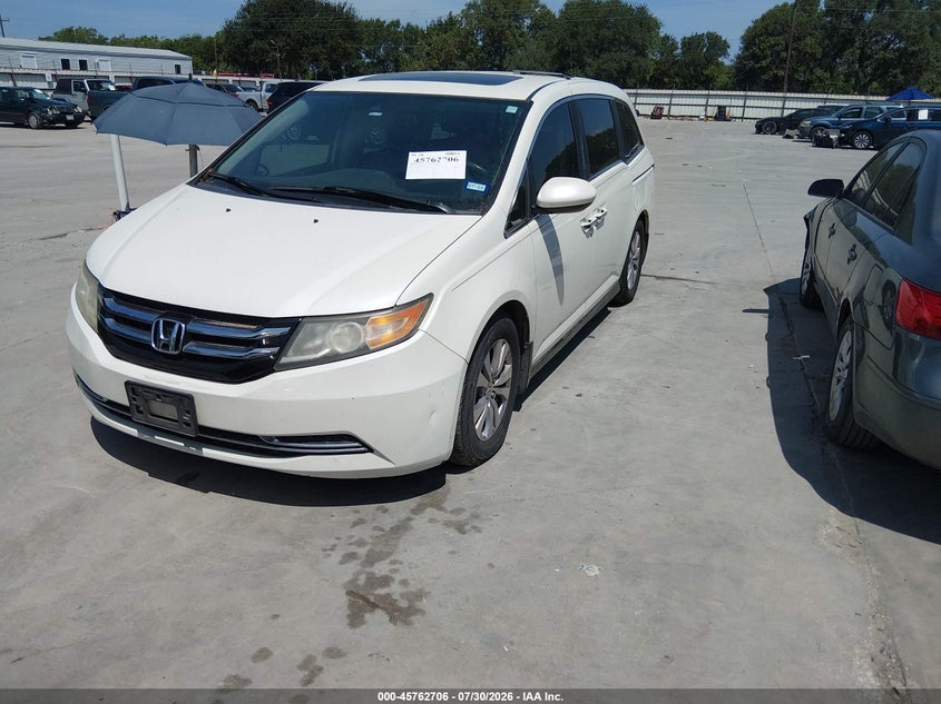 Vin: 5fnrl5h6xgb074929, lot: 46261455, honda odyssey ex-l 20162