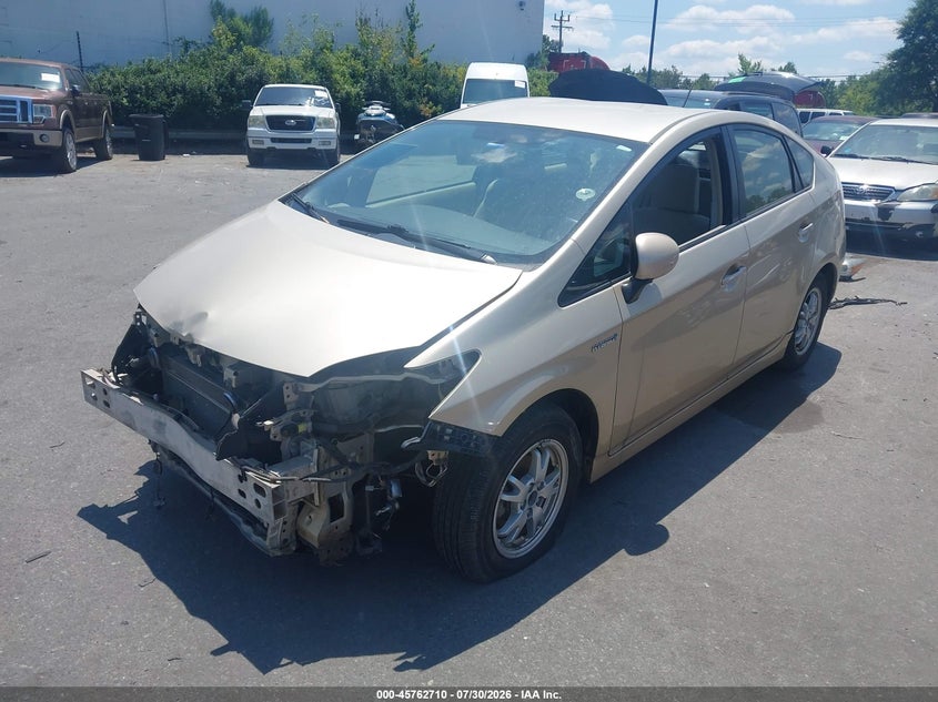 Vin: jtdkn3du9a1005329, lot: 46261459, toyota prius ii 20102