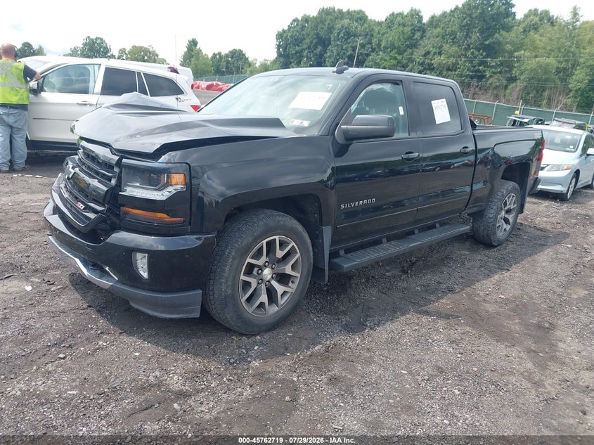 2017 Chevrolet Silverado, Front End, IAAI, VIN 1GCUKREC1HF111037 — photo 2