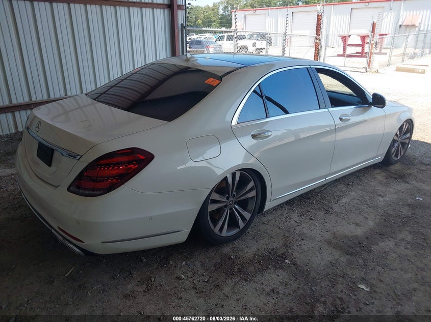 Vin: w1kug8db3la570635, lot: 46261469, mercedes-benz s 560 20204