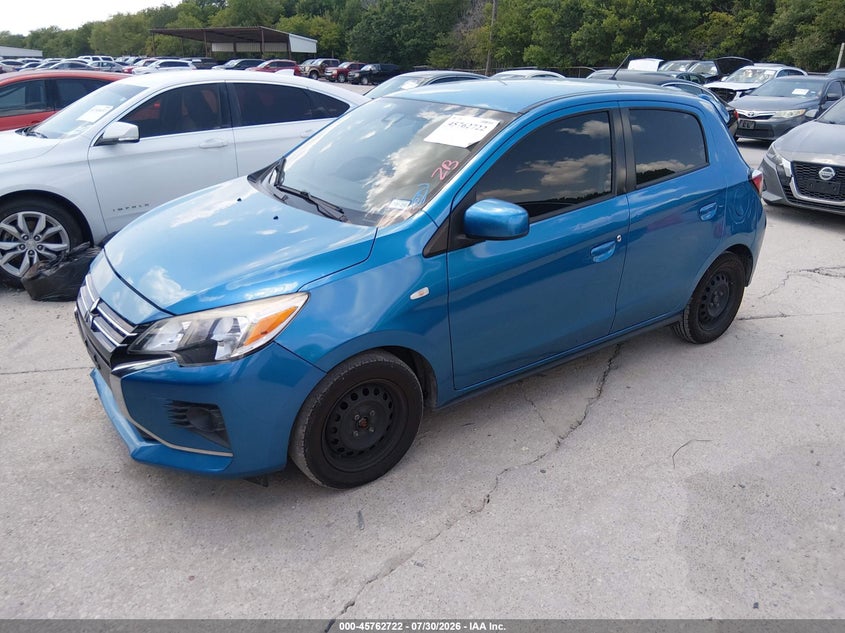 Vin: ml32auhj5mh005232, lot: 46261471, mitsubishi mirage carbonite edition/es/le 20212