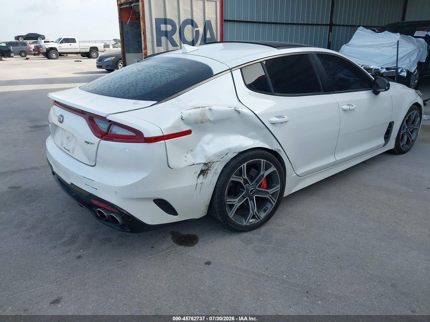 Vin: knae55lc3k6063293, lot: 46261486, kia stinger gt2 20194