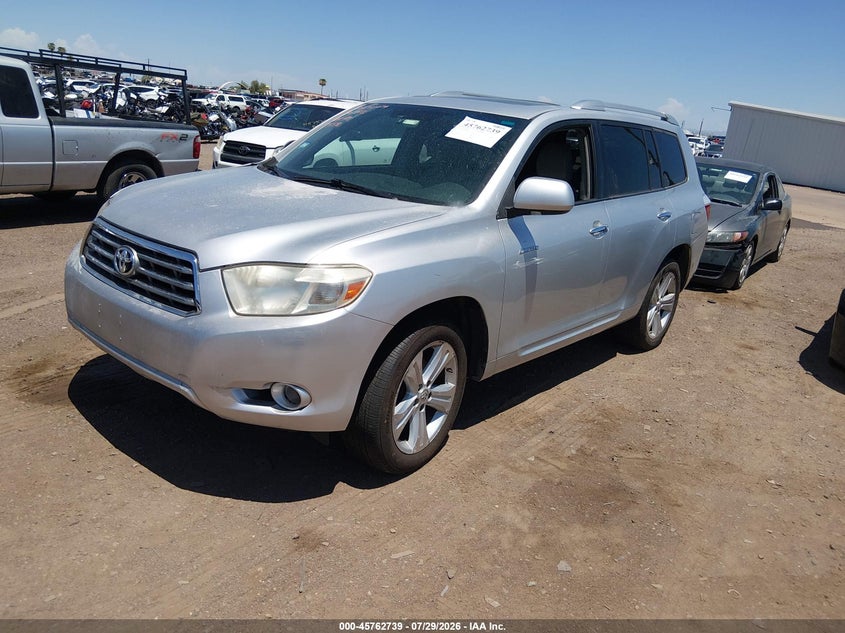 Vin: 5tddk3eh4as007558, lot: 46261488, toyota highlander limited v6 20102