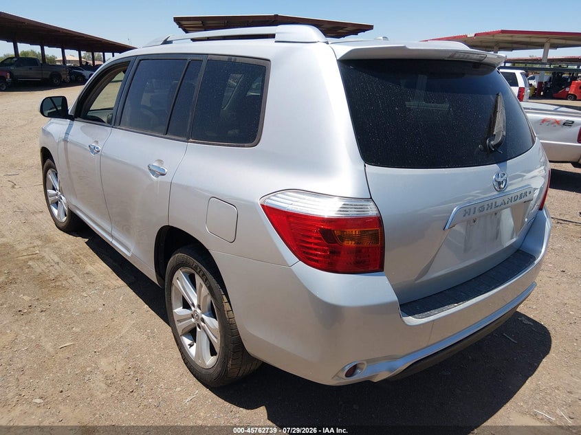 Vin: 5tddk3eh4as007558, lot: 46261488, toyota highlander limited v6 20103