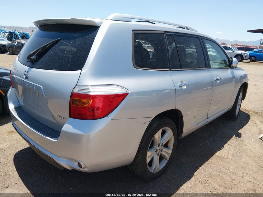 Vin: 5tddk3eh4as007558, lot: 46261488, toyota highlander limited v6 20104