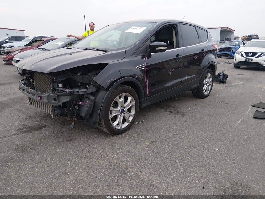 Vin: 1fmcu0h95dud88373, lot: 46261499, ford escape sel 20132