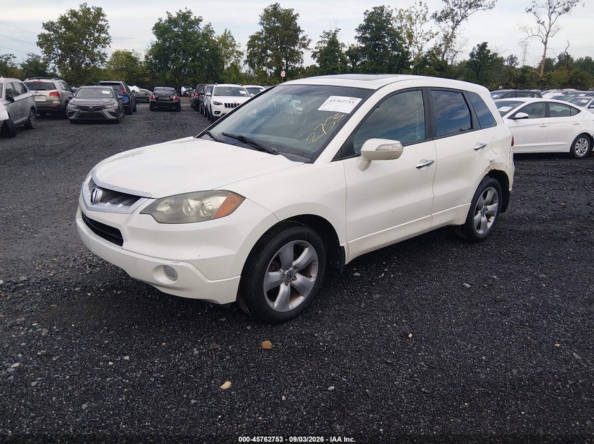 2009 Acura RDX, Left Side, IAAI, VIN 5J8TB18209A003282 — photo 2