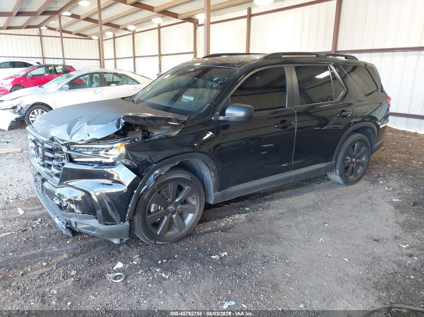 Vin: 5fnyg2h35sb013985, lot: 46261507, honda pilot sport 20252