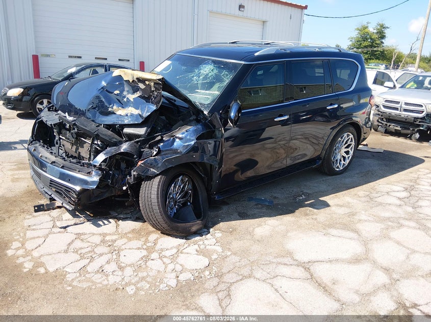 Vin: jn8az2nc8f9370923, lot: 46261510, infiniti qx80 20152