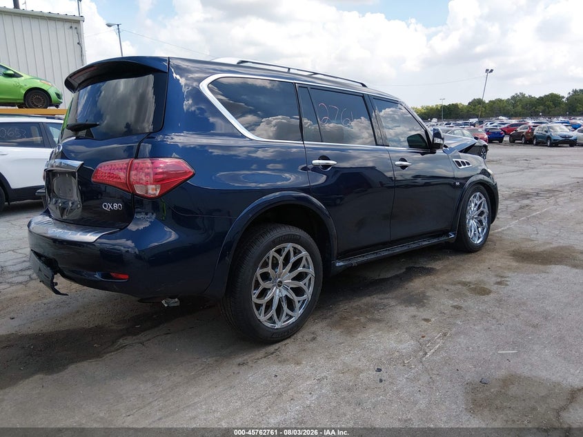 Vin: jn8az2nc8f9370923, lot: 46261510, infiniti qx80 20154