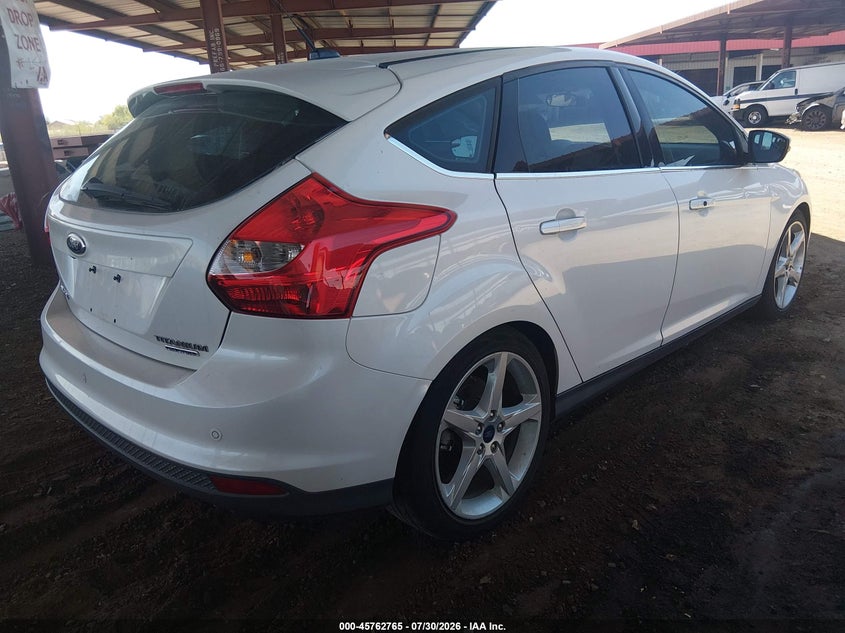 Vin: 1fadp3n28el198900, lot: 46261514, ford focus titanium 20144