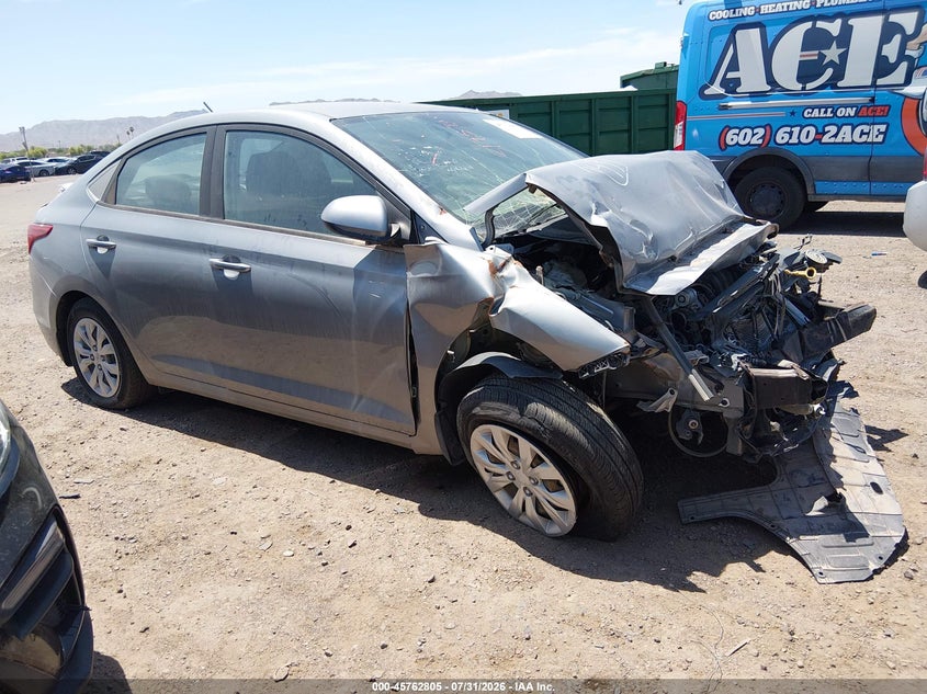 Vin: 3kpc24a65me139507, lot: 46261554, hyundai accent se 2021 img_1