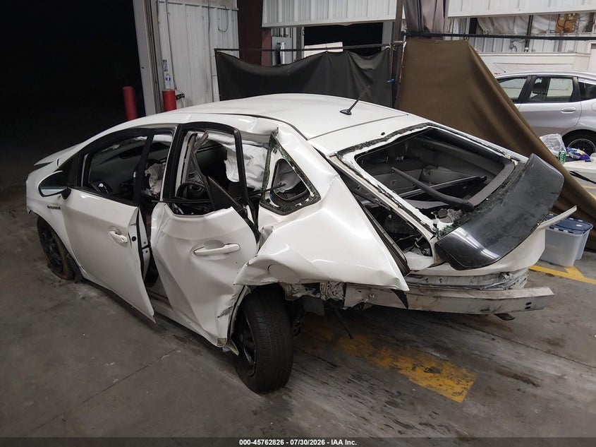 Vin: jtdkn3du0f0481899, lot: 46261575, toyota prius two 20153