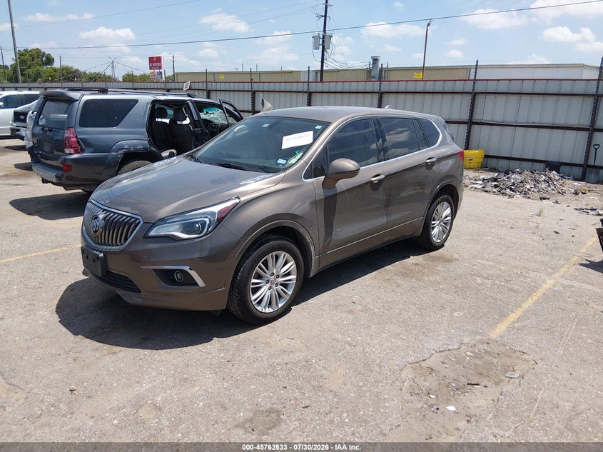 Vin: lrbfxbsa0jd007093, lot: 46261582, buick envision preferred 20182