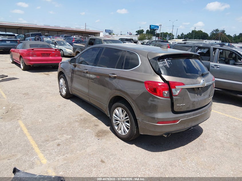 Vin: lrbfxbsa0jd007093, lot: 46261582, buick envision preferred 20183