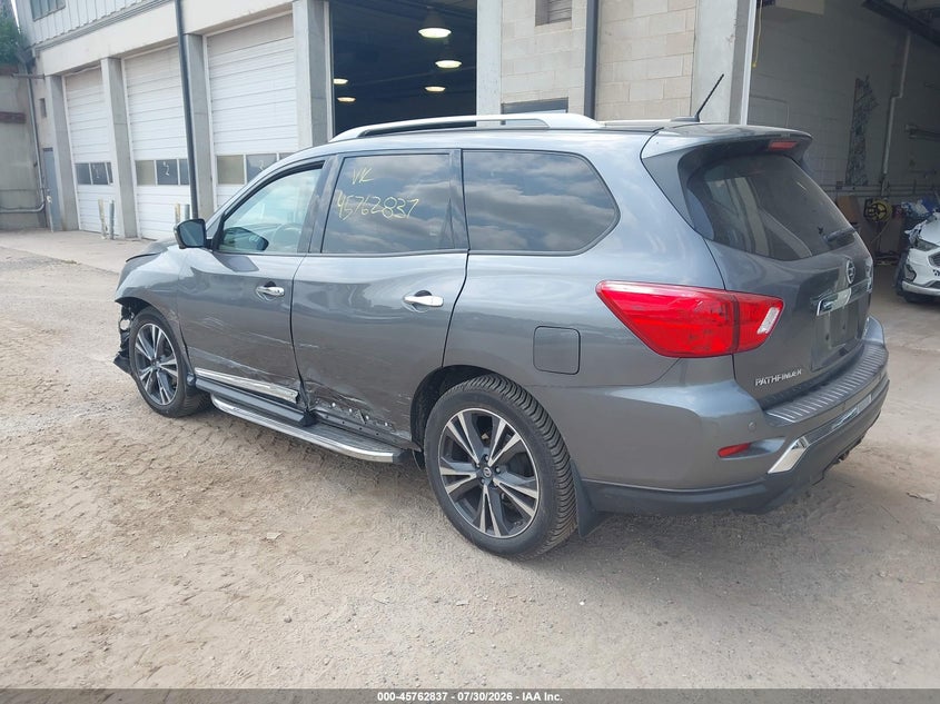 Vin: 5n1dr2mm3hc622534, lot: 46261586, nissan pathfinder platinum 20173