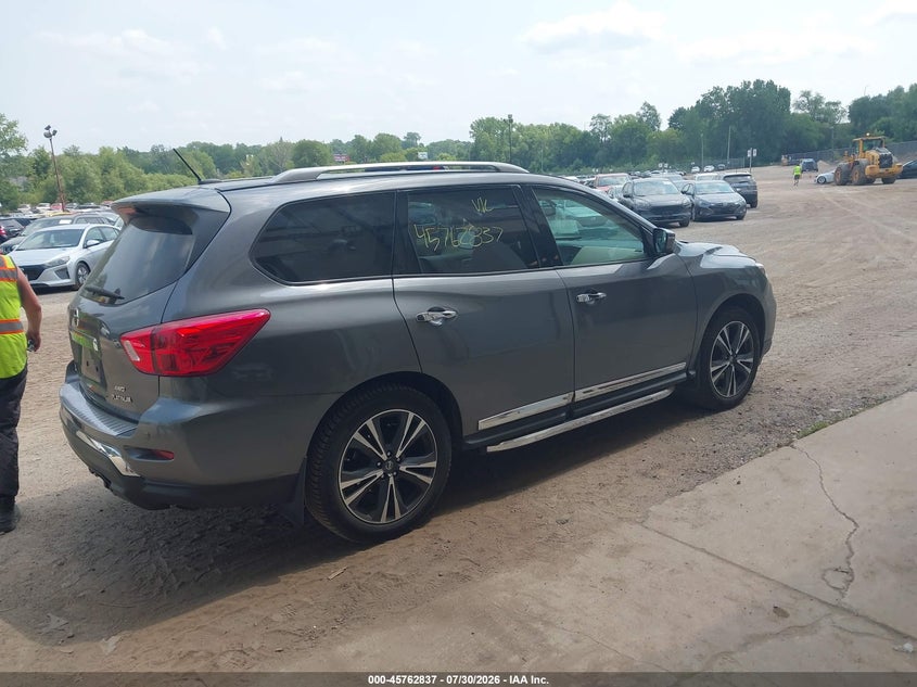 Vin: 5n1dr2mm3hc622534, lot: 46261586, nissan pathfinder platinum 20174