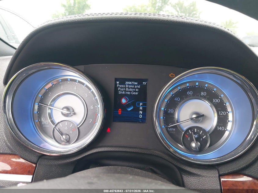 CHRYSLER 300 2013 VIN 2C3CCARG2DH543284