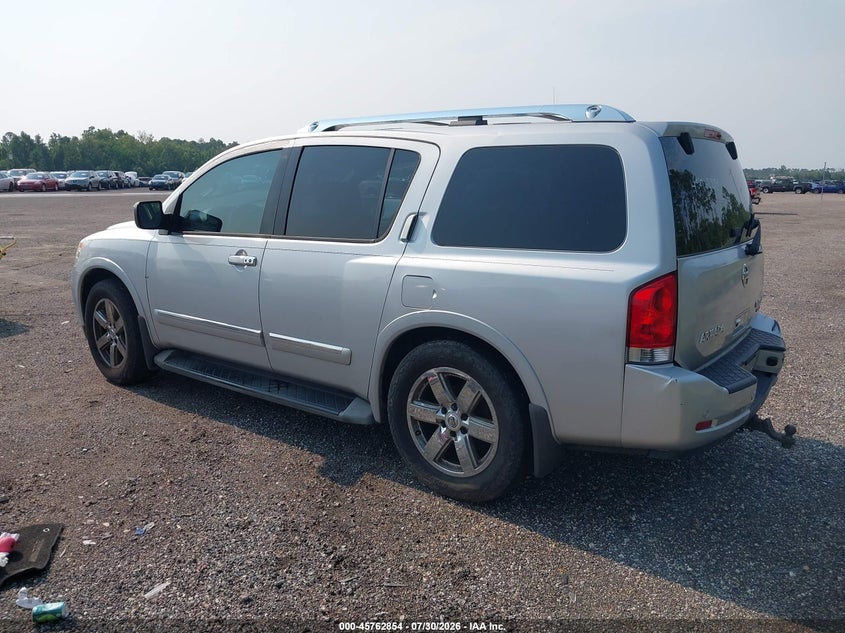 Vin: 5n1ba0nf3dn605086, lot: 46261603, nissan armada platinum 20133