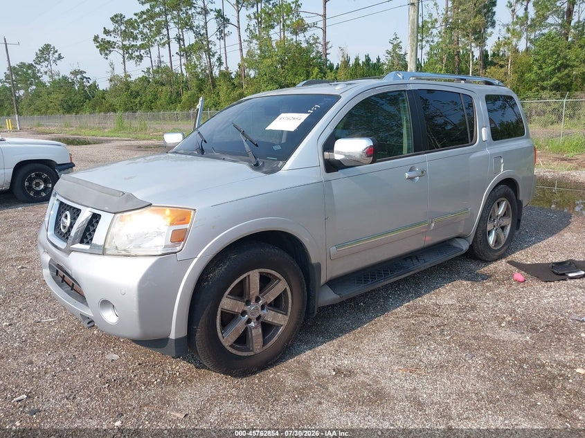 2013 NISSAN ARMADA auction photo 2