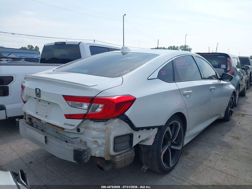 Vin: 1hgcv1f31ja000219, lot: 46261605, honda accord sport 20184