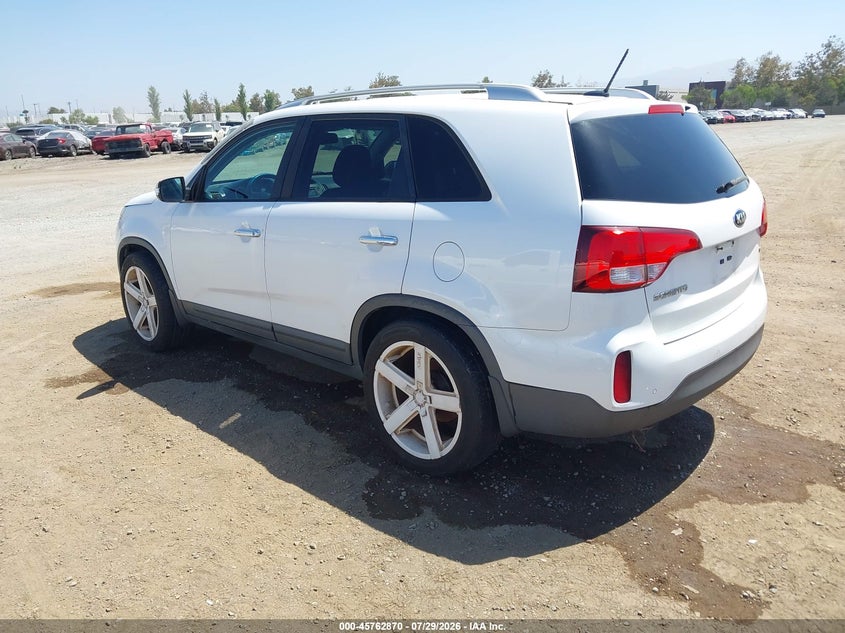 Vin: 5xykt4a71fg637632, lot: 46261619, kia sorento lx v6 20153