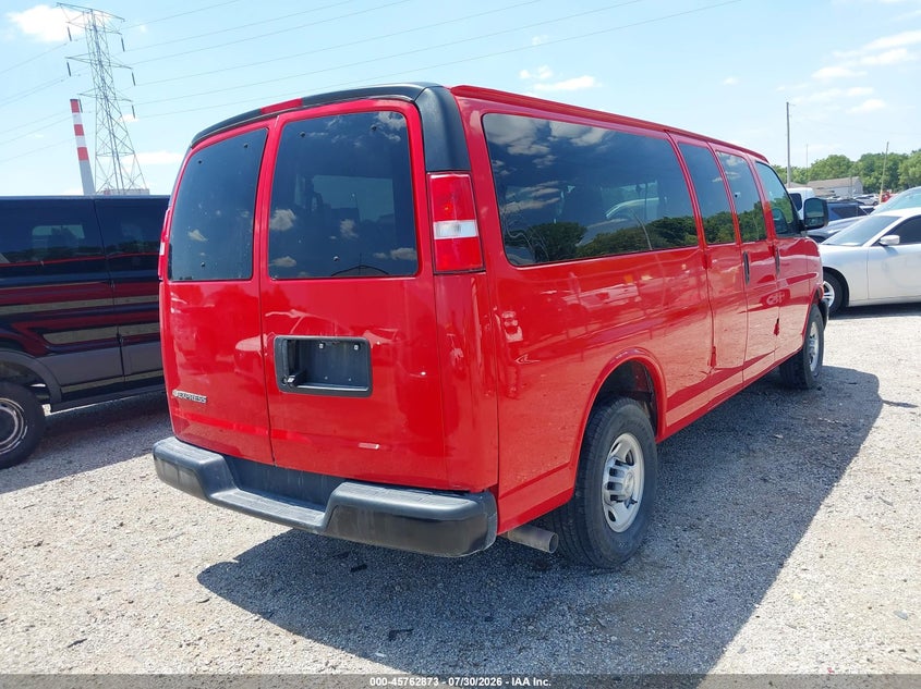 CHEVROLET EXPRESS PASSENGER 2021 VIN 1GAZGNFP5M1152417